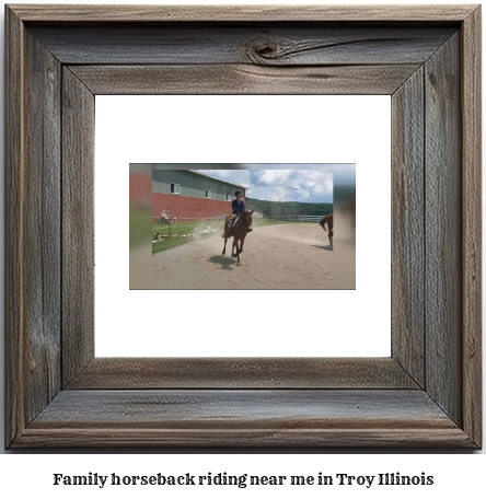 family horseback riding near me in Troy, Illinois